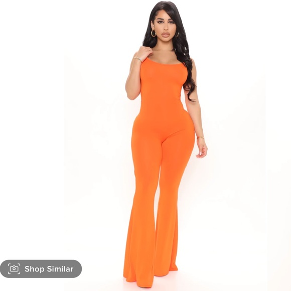 Fashion Nova Pants & Jumpsuits Nova Season Flare Leg Jumpsuit